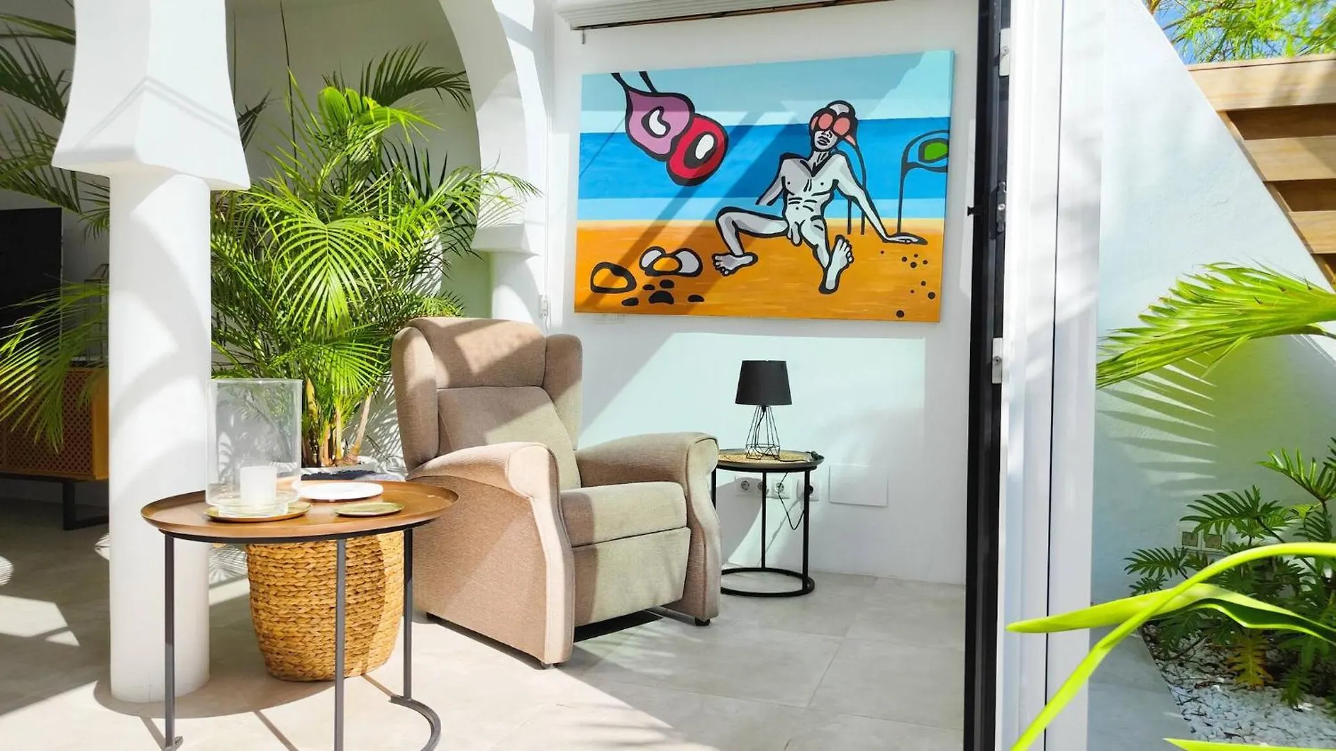 Stylish Holiday Home With Sea View In Maspalomas Playa del Inglés Spanien